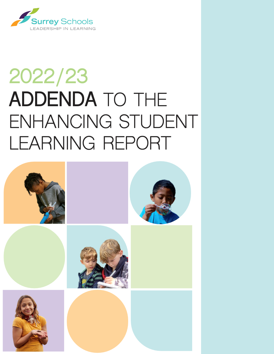 2022/23 Addenda to the Enhancing Student Learning Report